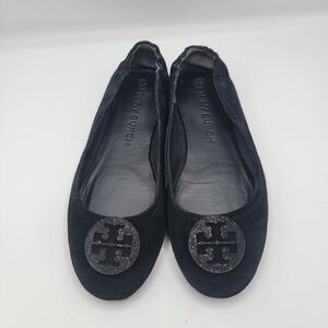 Tory Burch Black Ballet Flats